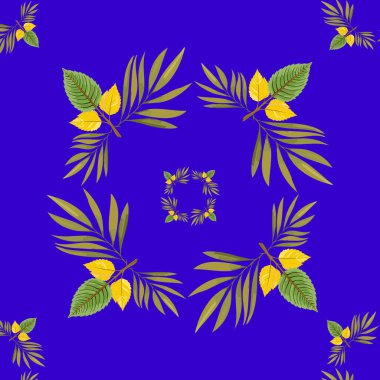 Çiçeklerle kusursuz desen. arkaplan