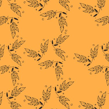 Sonbahar pürüzsüz desen bırakır.