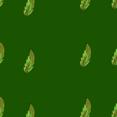 Yeşil arka planda yeşil mısır deseni