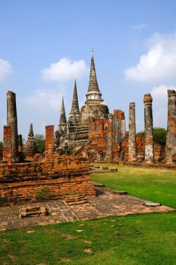Ayutthaya Tayland Budizm Asya Seyahati