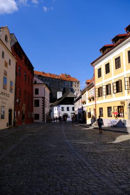 Tarihi şehir Cesky Krumlov Cesky Krumlov 'da Czech' in güney Bohemian bölgesinde bir şehirdir.