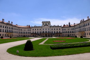 Eski kasaba Hungary 'nin sarayı