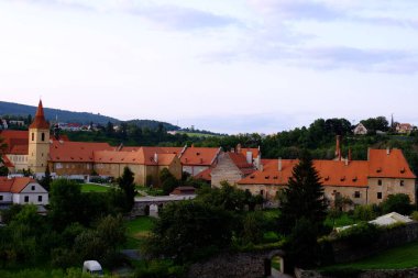 Eski Cesky Krumlov kasabası, Çekoslovakya 'nın güneyinde yer alan bir şehirdir.