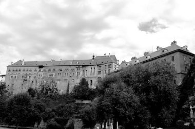 Eski şehrin tarihi merkezi Cesky Krumlov, Çek Cumhuriyeti 'nin güney bohem bölgesinde bir şehirdir.