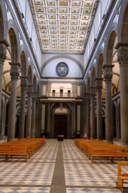 Floransa, İtalya 'daki Katedralin İçi