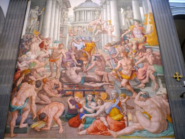 Floransa, İtalya 'daki Katedral' in İçi