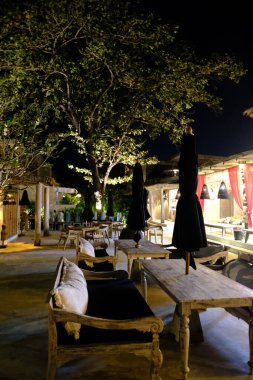 Şehrin gece manzarası