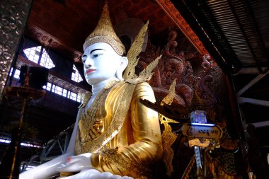 buddha in yangon myanmar asia