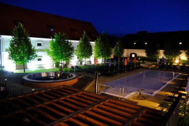 Güzel gece manzarası, şehir