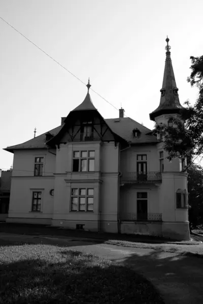 Eski şehrin güzel manzarası