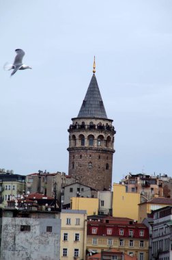 Galata kulesinden manzara, İstanbul, hindi