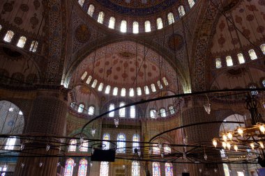 İstanbul 'daki St. Sou Katedrali' nin içi.