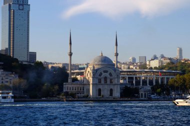 İstanbul, Türkiye 'deki Boğaz Köprüsü