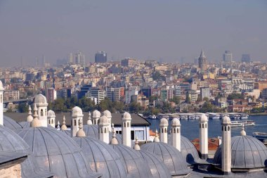 Galata Kulesi 'nden İstanbul' un manzarası