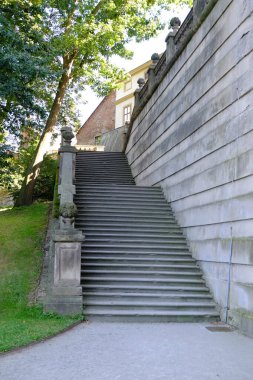 Güzel tarih bohem romantik atmosfer ve tarih şatoları ve şatolarla dolu güzel binalar.