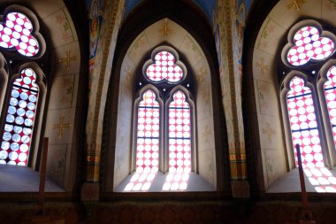 Güzel tarih bohem romantik atmosfer ve tarih şatoları ve şatolarla dolu güzel binalar.