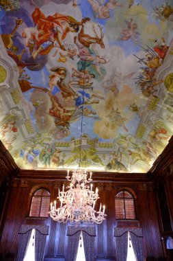 Güzel tarih bohem romantik atmosfer ve tarih şatoları ve şatolarla dolu güzel binalar.