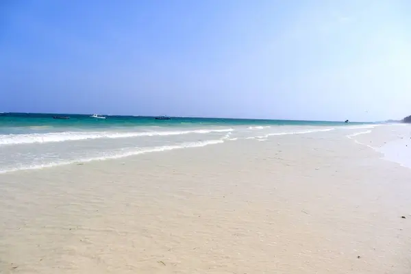 Denizde güzel bir sahil.