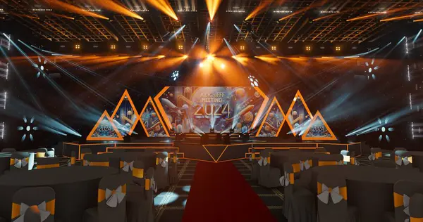 3d olay sahnesi tasarımı