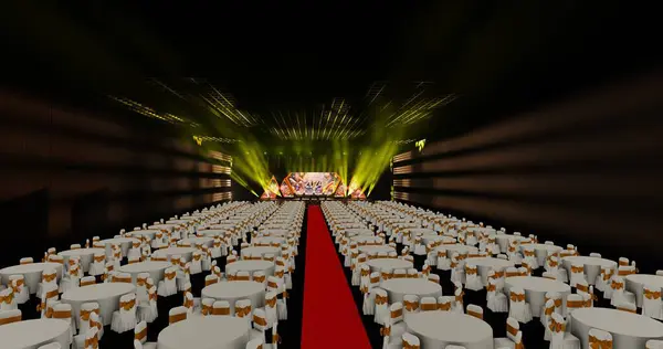 3d olay sahnesi tasarımı