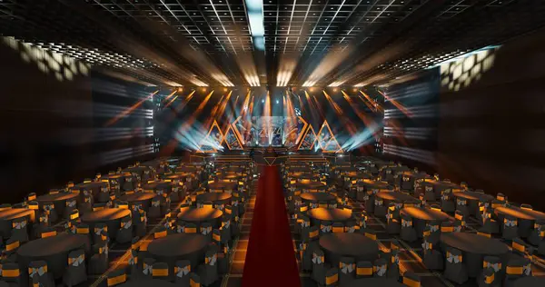 3d olay sahnesi tasarımı