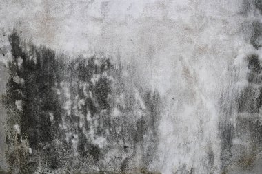 Kentsel Soyut, Yıpranmış ve Yosun Beton Duvar Yapısı