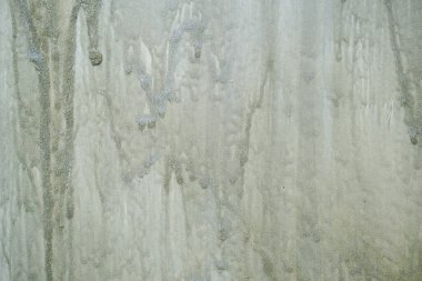 Kentsel Soyut, Yıpranmış ve Yosun Beton Duvar Yapısı