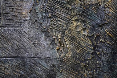 Arka planda eşsiz çizikler ve çeşitli tasarım amaçları olan ev çitlerinin fotoğrafı