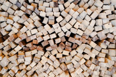 Ahşap doku, işlenmiş ahşap yığını, ahşap doku arka planı, çeşitli tasarım amaçları için.