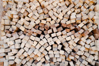 Ahşap doku, işlenmiş ahşap yığını, ahşap doku arka planı, çeşitli tasarım amaçları için.