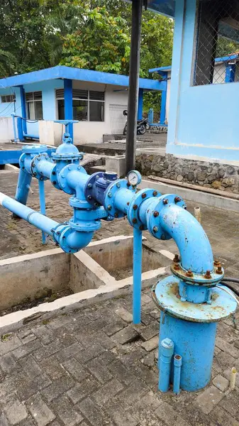 Su borusu ağlarındaki kapı valfi