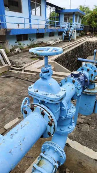 Su borusu ağlarındaki kapı valfi