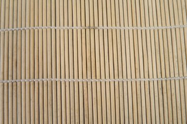 Bambu suşi yastığı dokusu arkaplanı