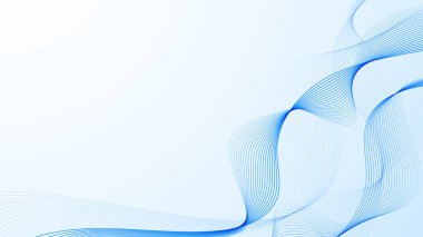 Kompozisyonunda mavi çizgiler bulunan basit soyut arkaplan.
