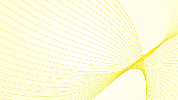 Proste Abstrakcyjne Tło Żółtymi Liniami Składzie — Wektor stockowy