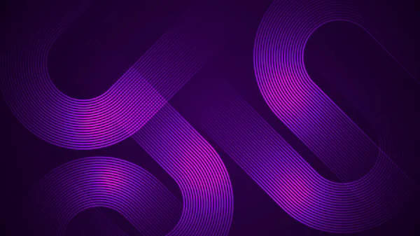 Темно Фіолетовий Абстрактний Фон Лініями Змійного Стилю Основний Компонент — стоковий вектор