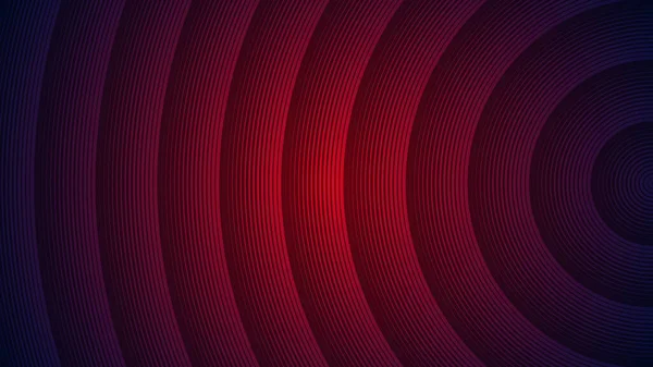Красный Абстрактный Фон Изогнутыми Линиями Качестве Основного Элемента — стоковый вектор