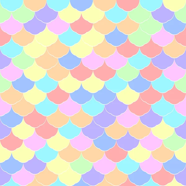 Nahtloser Hintergrund Mit Pastell Flocken Muster — Stockvektor
