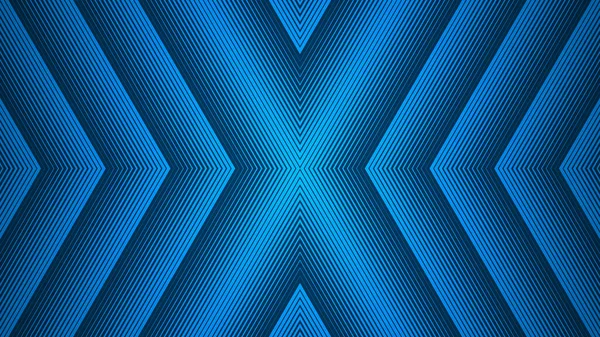 Blauer Abstrakter Hintergrund Form Eines Kreuzes Mit Linien Als Hauptelementen — Stockvektor