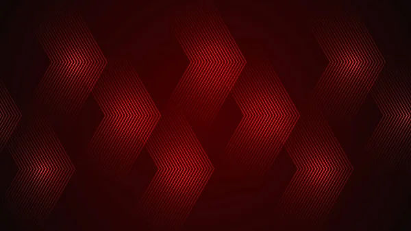 Dunkelroter Einfacher Abstrakter Hintergrund Mit Linien Geometrischen Stil Als Hauptelement — Stockvektor