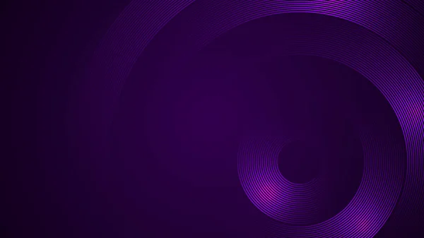 Dunkles Violett Einfachen Abstrakten Hintergrund Mit Linien Einem Gekrümmten Stil — Stockvektor