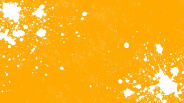 Beyaz suluboya damlayan sarı soyut bir arkaplan özensiz bir bakış verir..