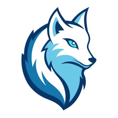 Arctic Fox maskot logosu tasarımı