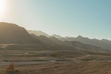 Güney İsrail, Eilat Çölü manzarası
