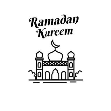 cami vektör illüstrasyon logo şablonu tasarımı