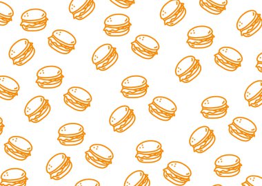 Beyaz arkaplan, yiyecek ambalajı, menü çizimi el yazısı reklamları, yemek işi, restoran...