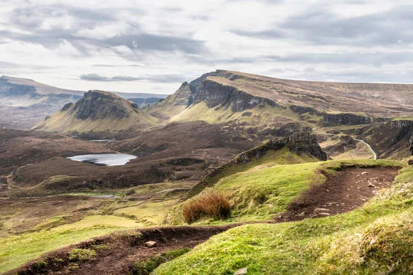斯凯岛 苏格兰 基赖因美丽的全景 — 图库照片
