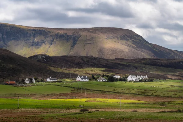 Ohromující Panorama Pohled Skotskou Krajinu Vysočina Scotla — Stock fotografie