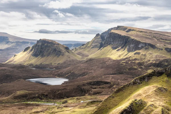 Stock image Beautiful panorama view of Quiraing, Scotland, Isle of Skye