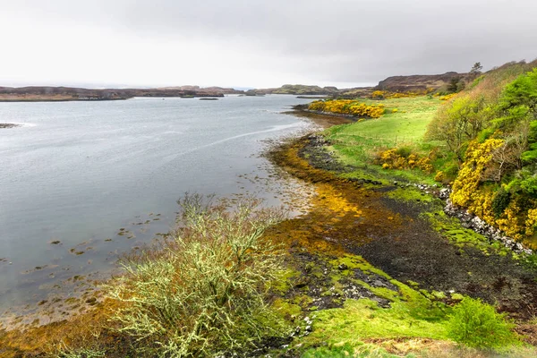 Ohromující Panorama Pohled Skotskou Krajinu Vysočina Scotla — Stock fotografie